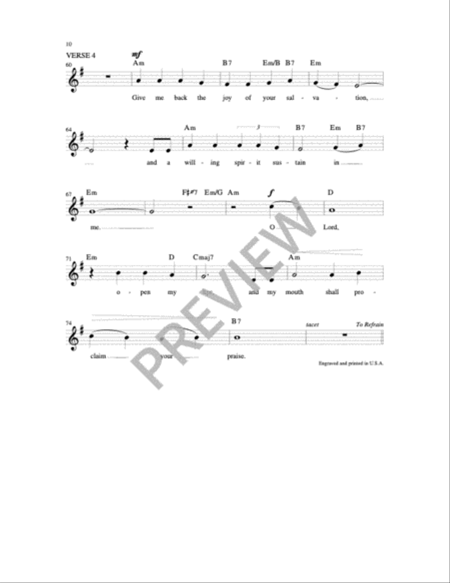 Be Merciful O Lord Be Merciful O Lord 4-Part scores gallery preview page 2