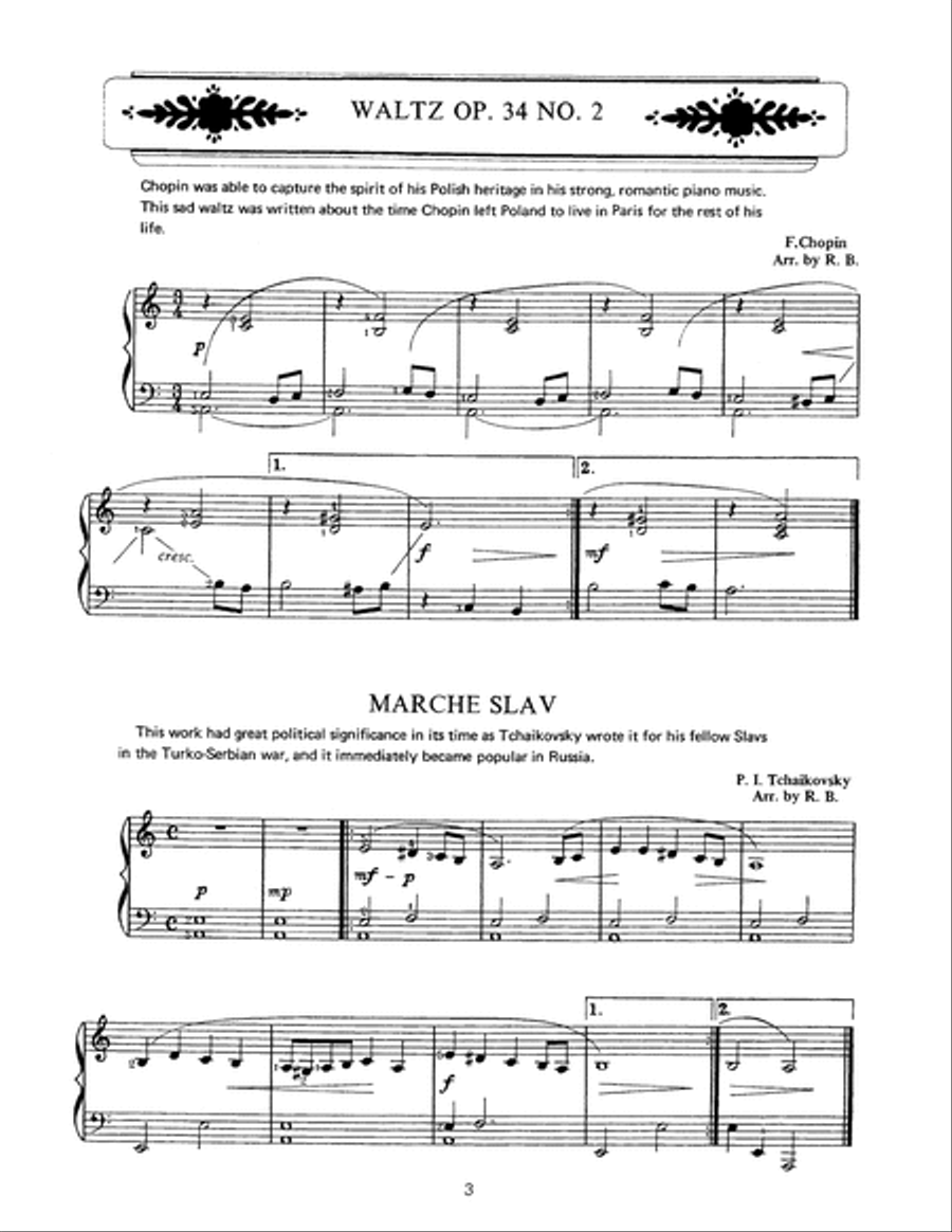 Popular Classics for Easy Piano Easy Piano scores gallery preview page 4