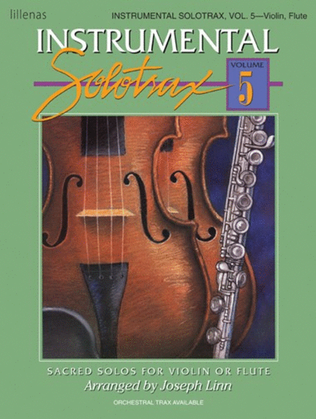 Book cover for Instrumental Solotrax, Vol. 5: Violin/Flute