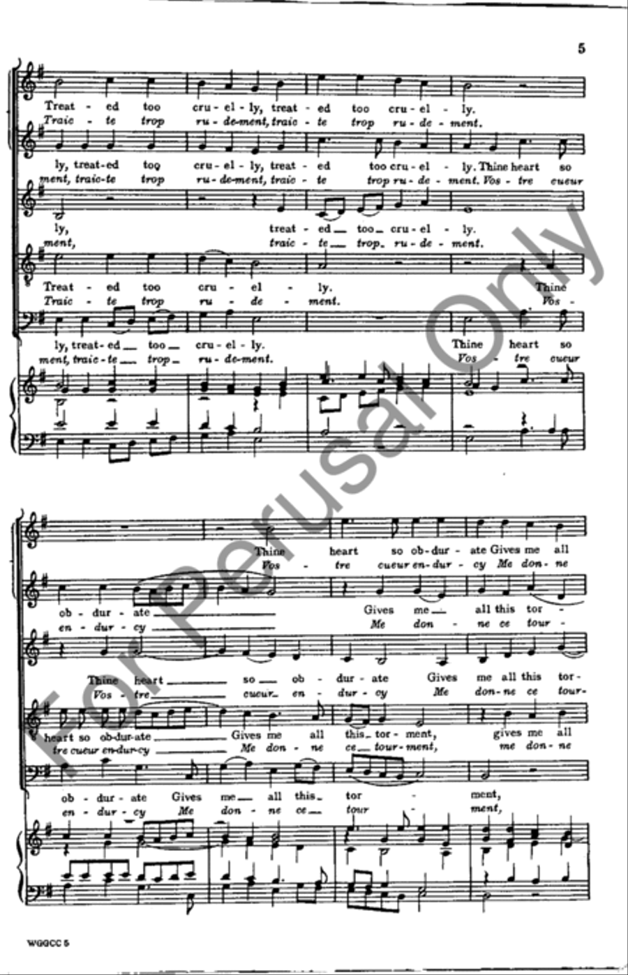 What Greater Grief Can Come 4-Part scores gallery preview page 5