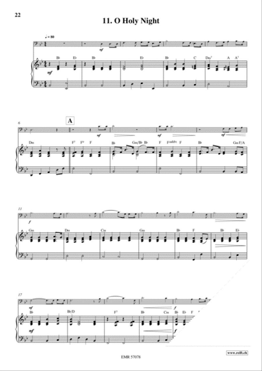 18 Christmas Songs Organ scores gallery preview page 14