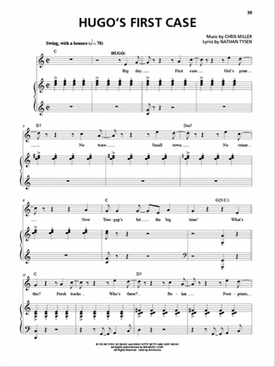 Tuck Everlasting – Vocal Selections Piano, Vocal scores gallery preview page 4