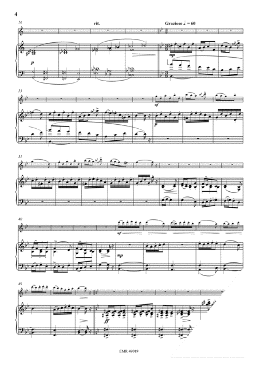 Concertino Flute Solo scores gallery preview page 5