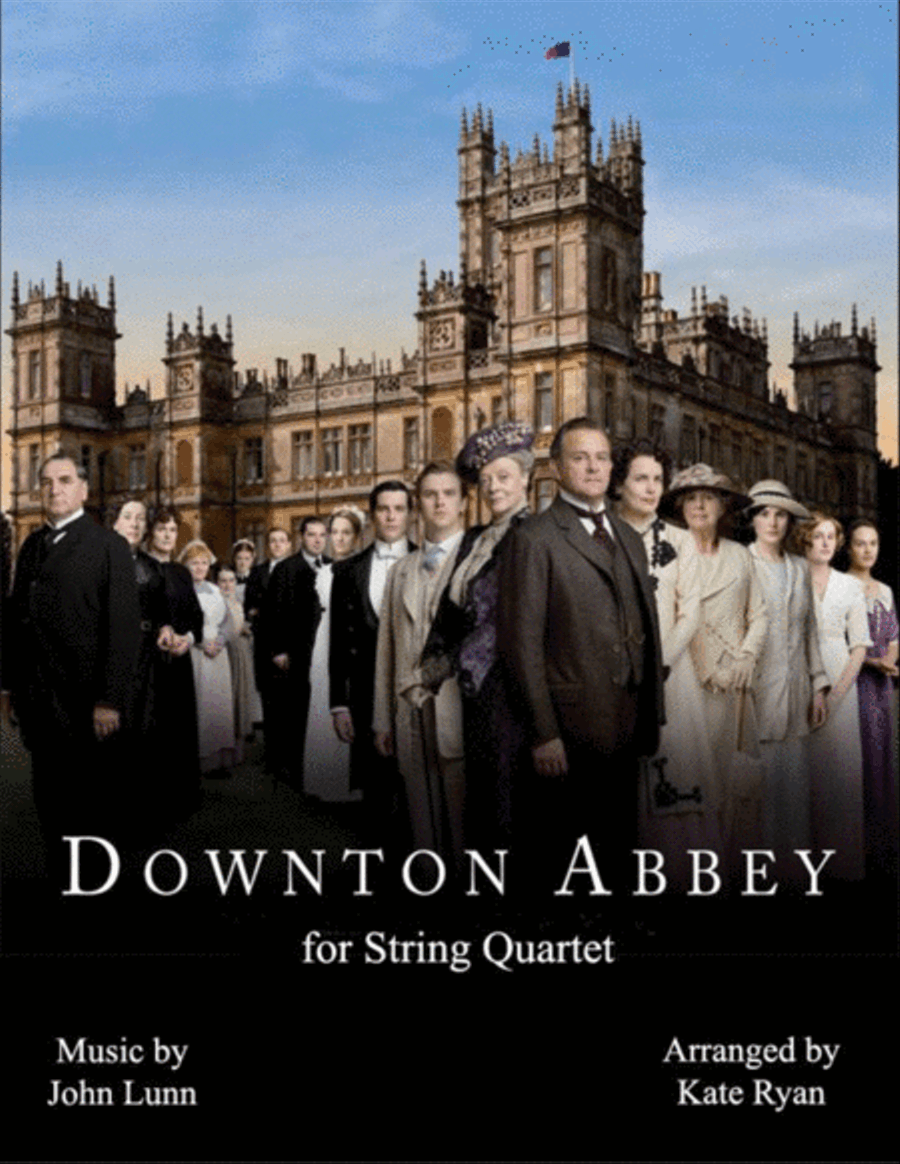 Downton Abbey (theme) String Quartet scores gallery preview page 1