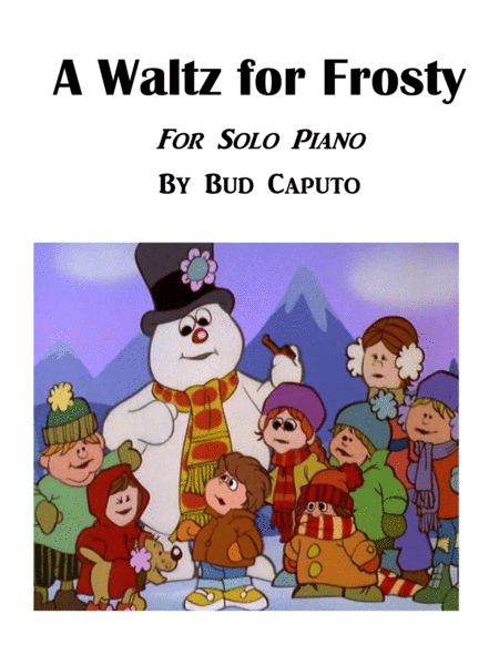A Waltz for Frosty for Solo Piano image number null