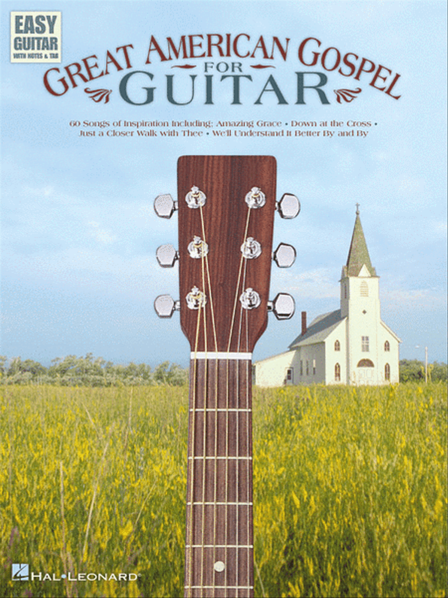 Great American Gospel for Guitar Guitar Tablature scores gallery preview page 1