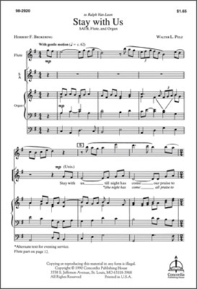 Stay with Us - SATB