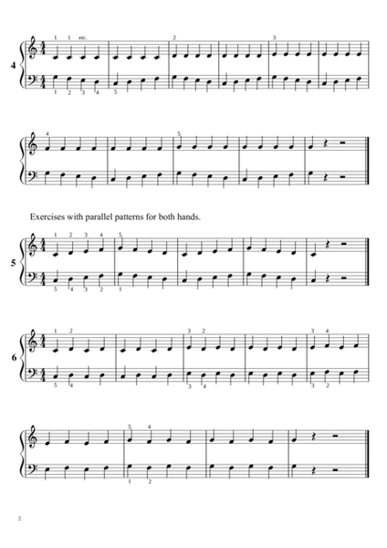 Elementary Exercises for piano