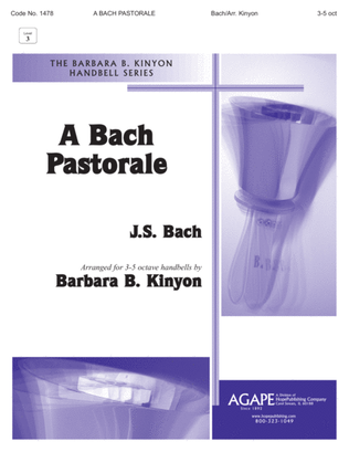 Book cover for A Bach Pastorale
