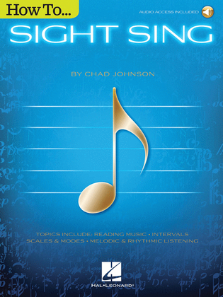 Book cover for How to Sight Sing