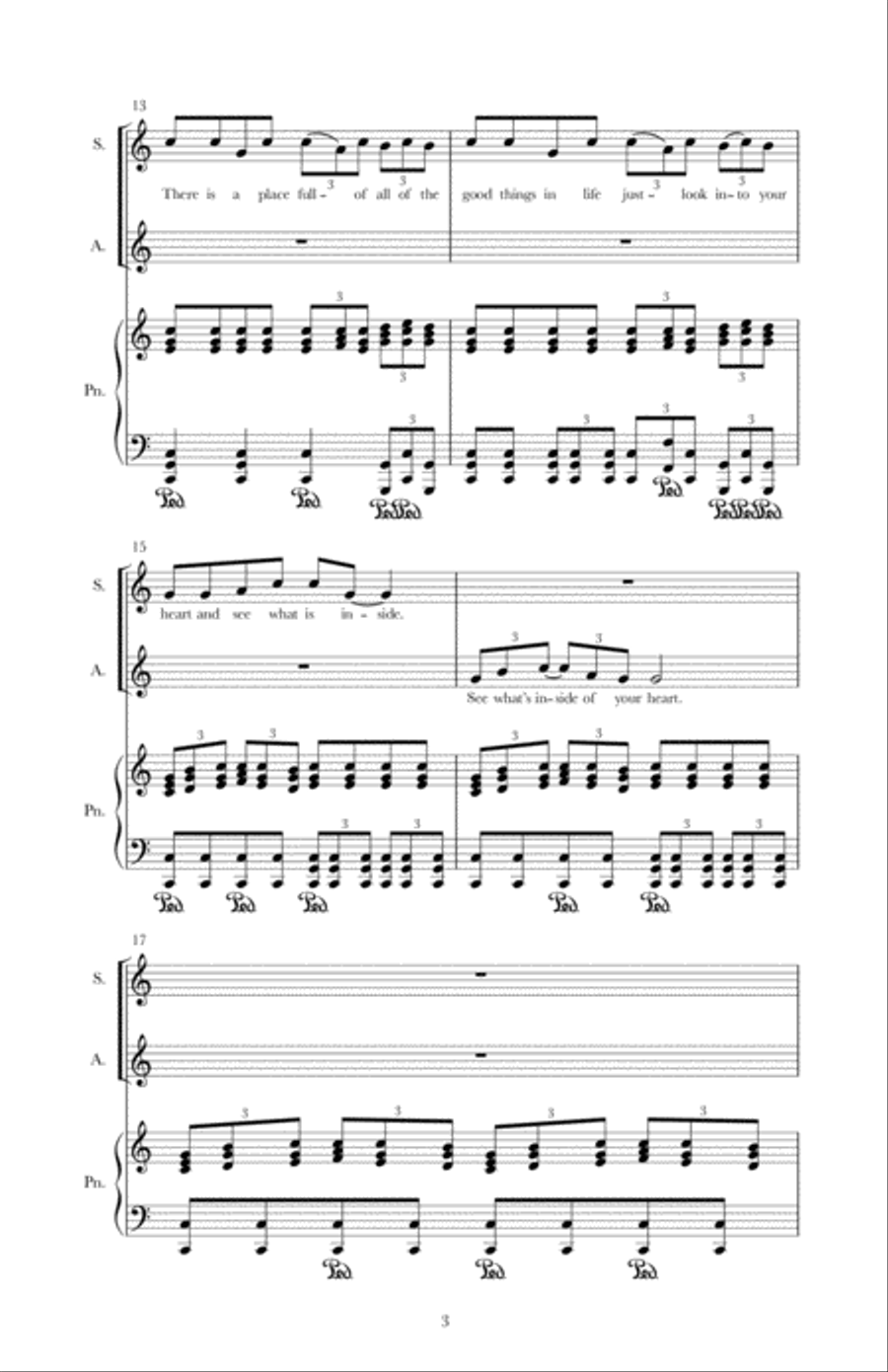 Let Us Go Voice scores gallery preview page 3