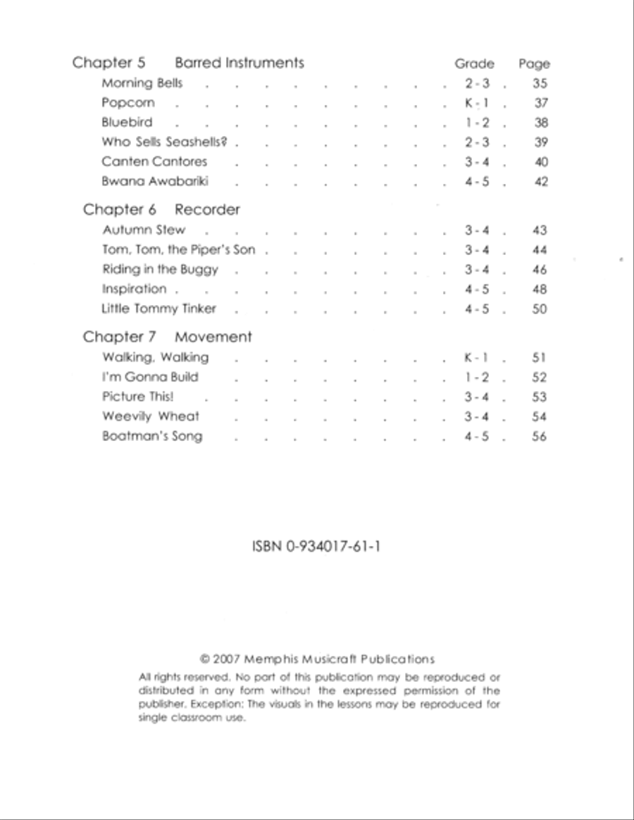 Make a Joyful Sound Unison Choir scores gallery preview page 3