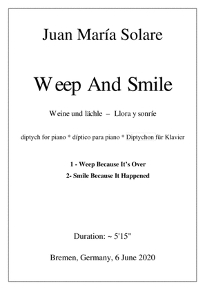 Weep And Smile [piano solo]