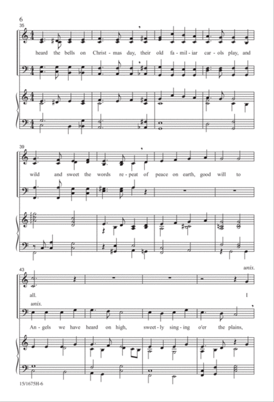 Christmas...In About Three Minutes 4-Part scores gallery preview page 7
