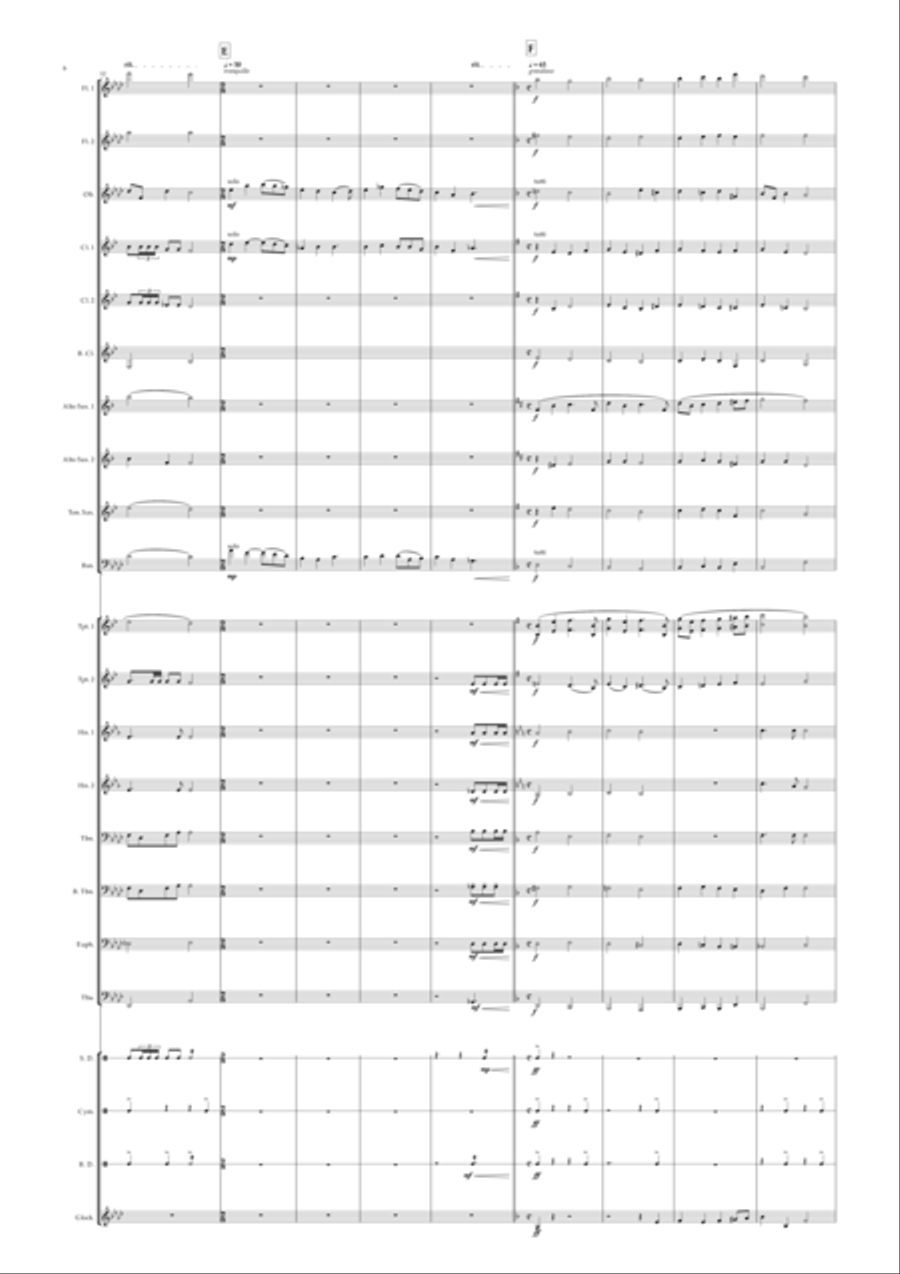 Jesus Of Nazareth Concert Band scores gallery preview page 6
