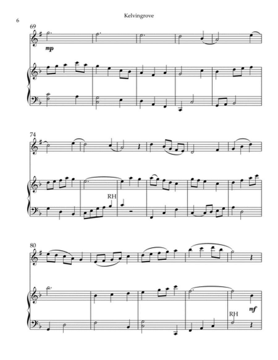 Kelvingrove, Duet for Bb Soprano Saxophone & Harp image number null