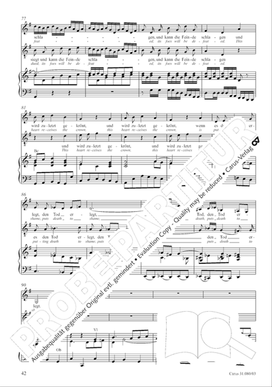 A mighty fortress is our God (Ein feste Burg ist unser Gott) A mighty fortress is our God (Ein feste Burg ist unser Gott) 4-Part scores gallery preview page 42