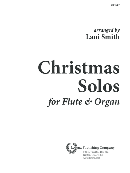 Christmas Solos for Flute and Organ