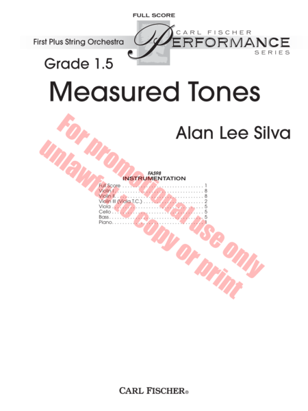 Measured Tones image number null
