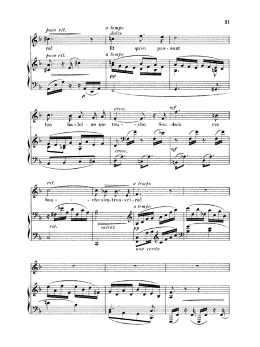 Lalo: Songs for Voice and Piano (French) Voice Solo scores gallery preview page 2
