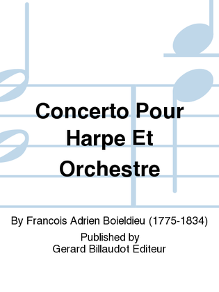 Concerto pour Harpe et Orchestre