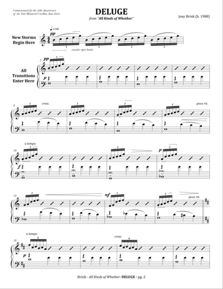 All Kinds of Whether (suite for carillon)