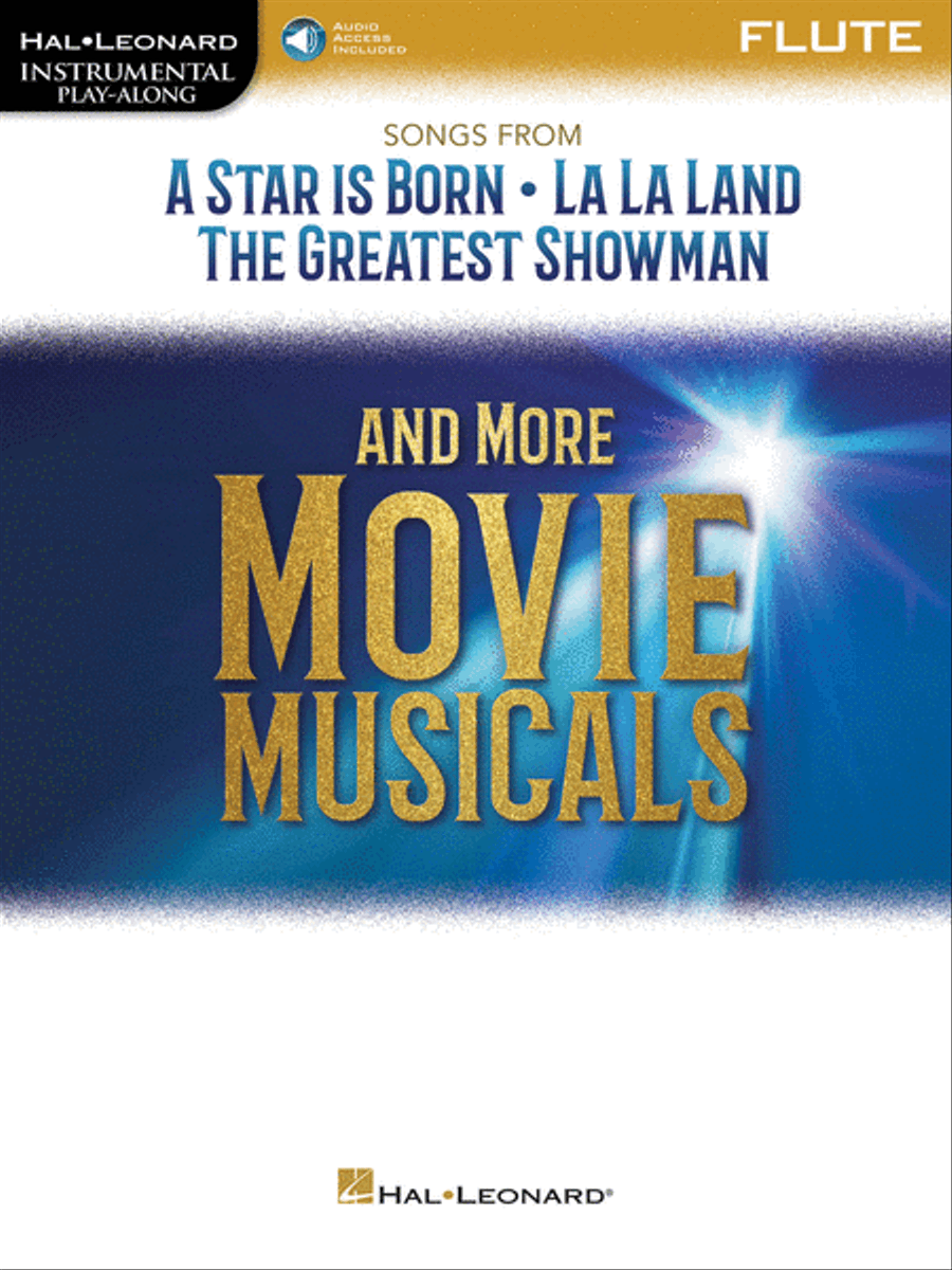 Songs from A Star Is Born, La La Land, The Greatest Showman, and More Movie Musicals Flute Solo scores gallery preview page 1
