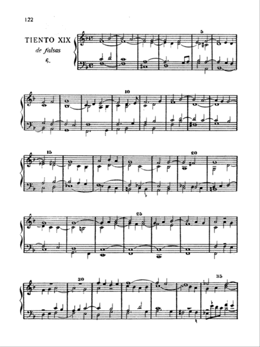 Cabanilles: Complete Organ Works, Volume I Organ scores gallery preview page 1