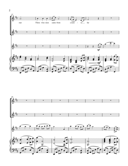Faithful Noel (SA Choir, Violin, Piano)