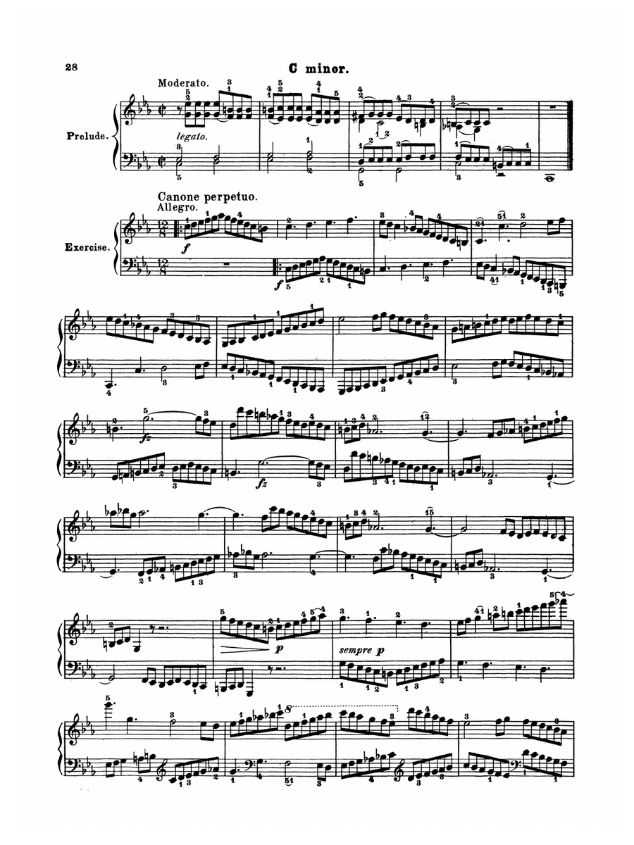 Clementi: Preludes and Exercises