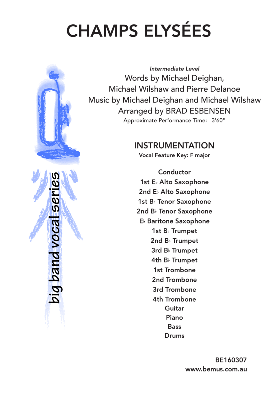 Champs Elysees Jazz Ensemble scores gallery preview page 1
