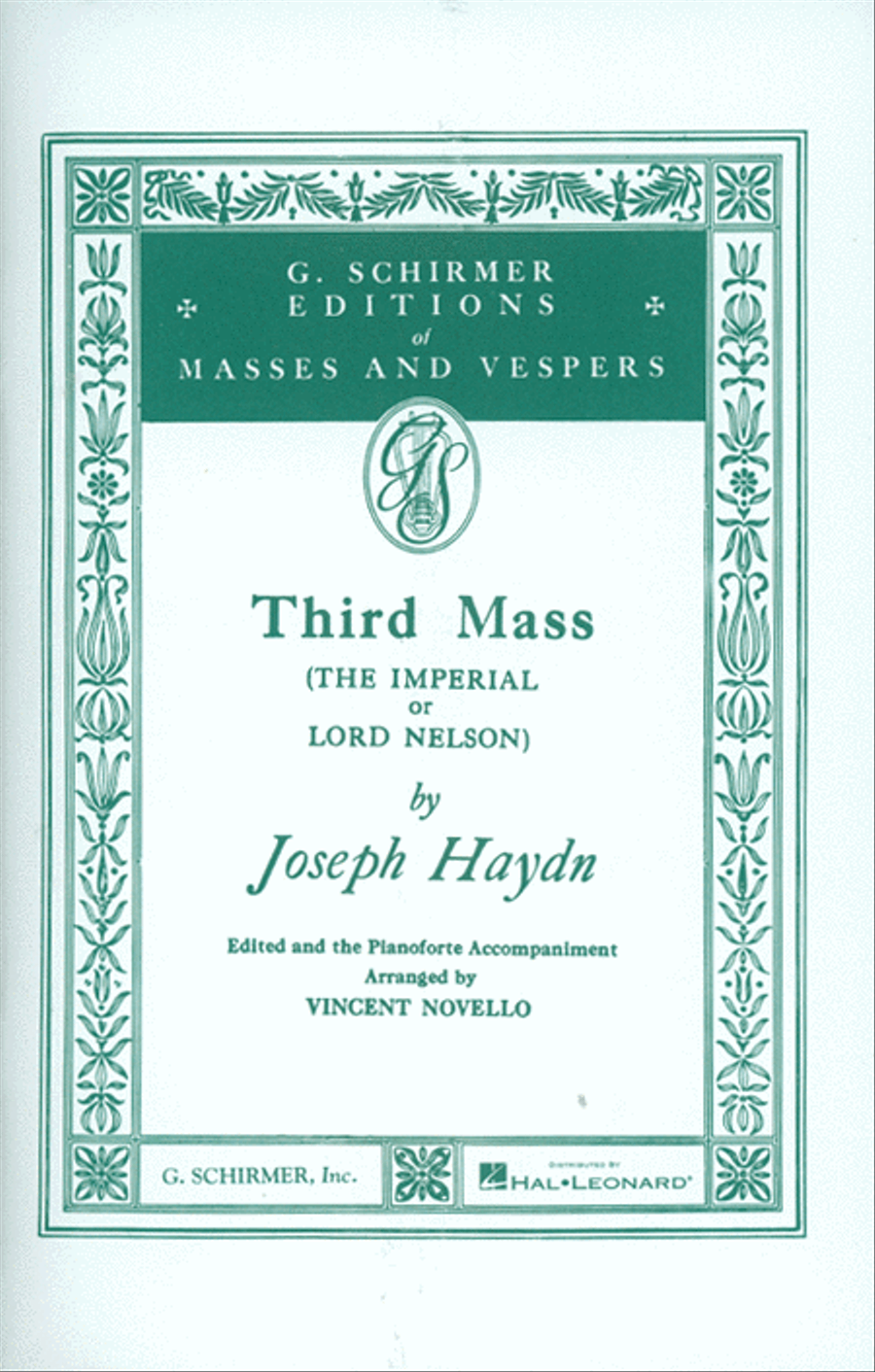 Third Mass (The Imperial of Lord Nelson) 4-Part scores gallery preview page 1