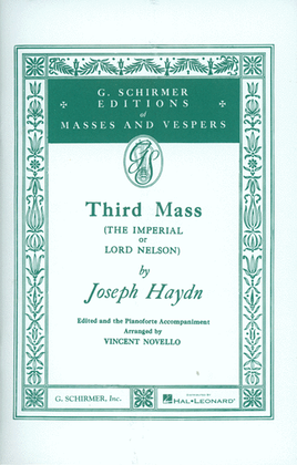Book cover for Third Mass (The Imperial of Lord Nelson)