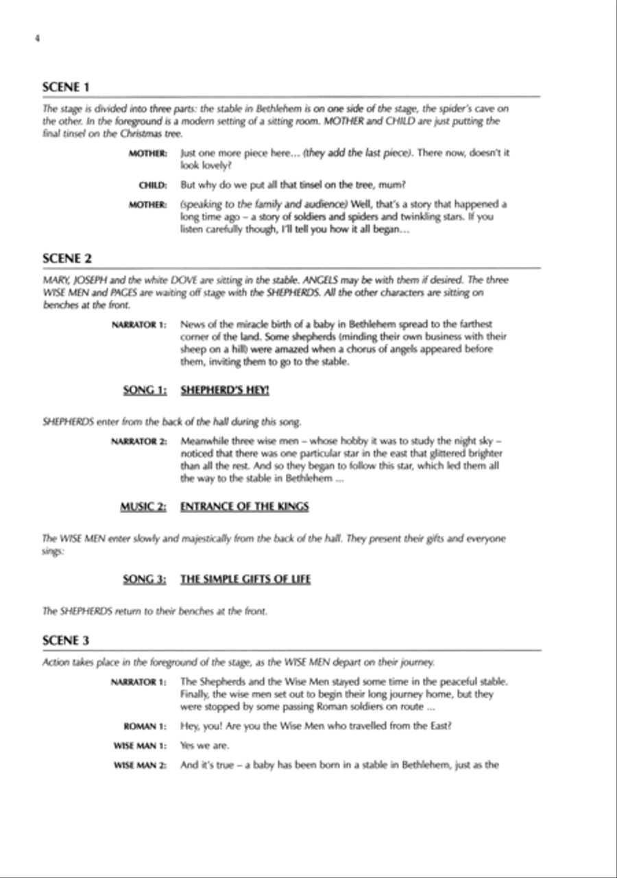 The Christmas Cobweb CD scores gallery preview page 5