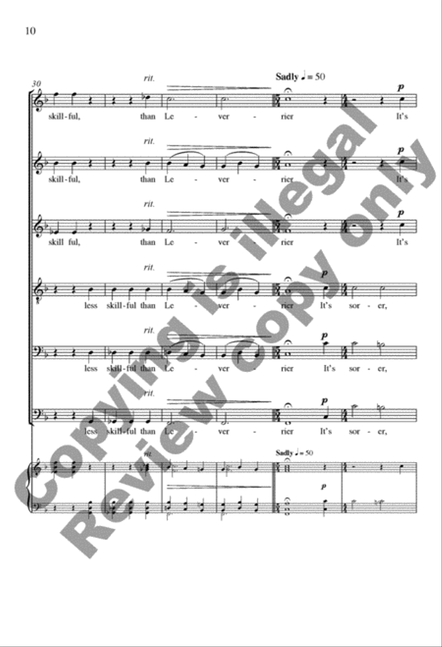 The Dew The Dew A Cappella scores gallery preview page 10