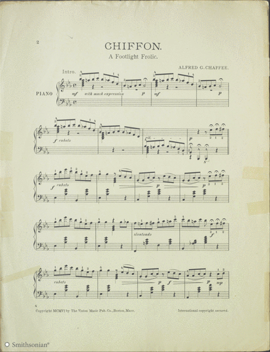 California (Characteristic Dance for Piano) Piano Solo scores gallery preview page 2