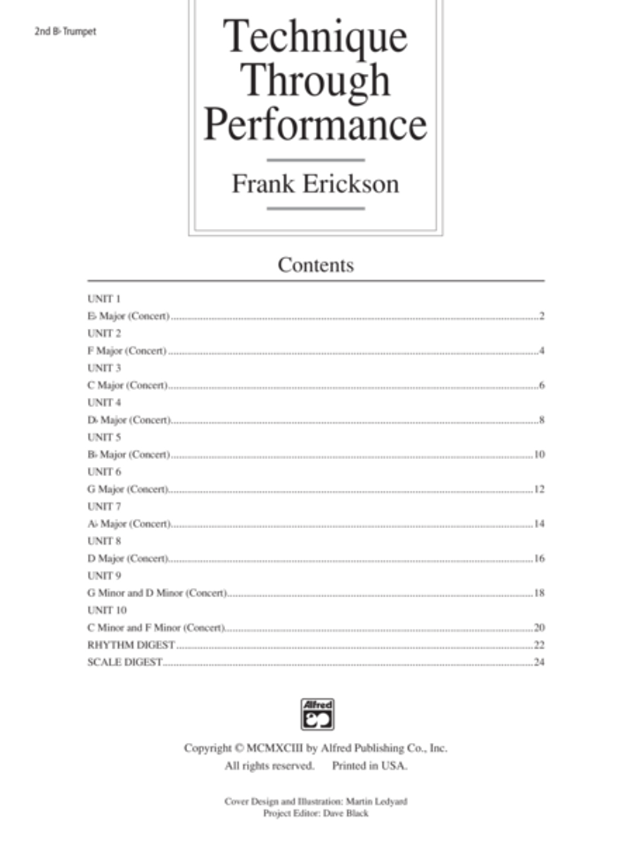 Technique Through Performance