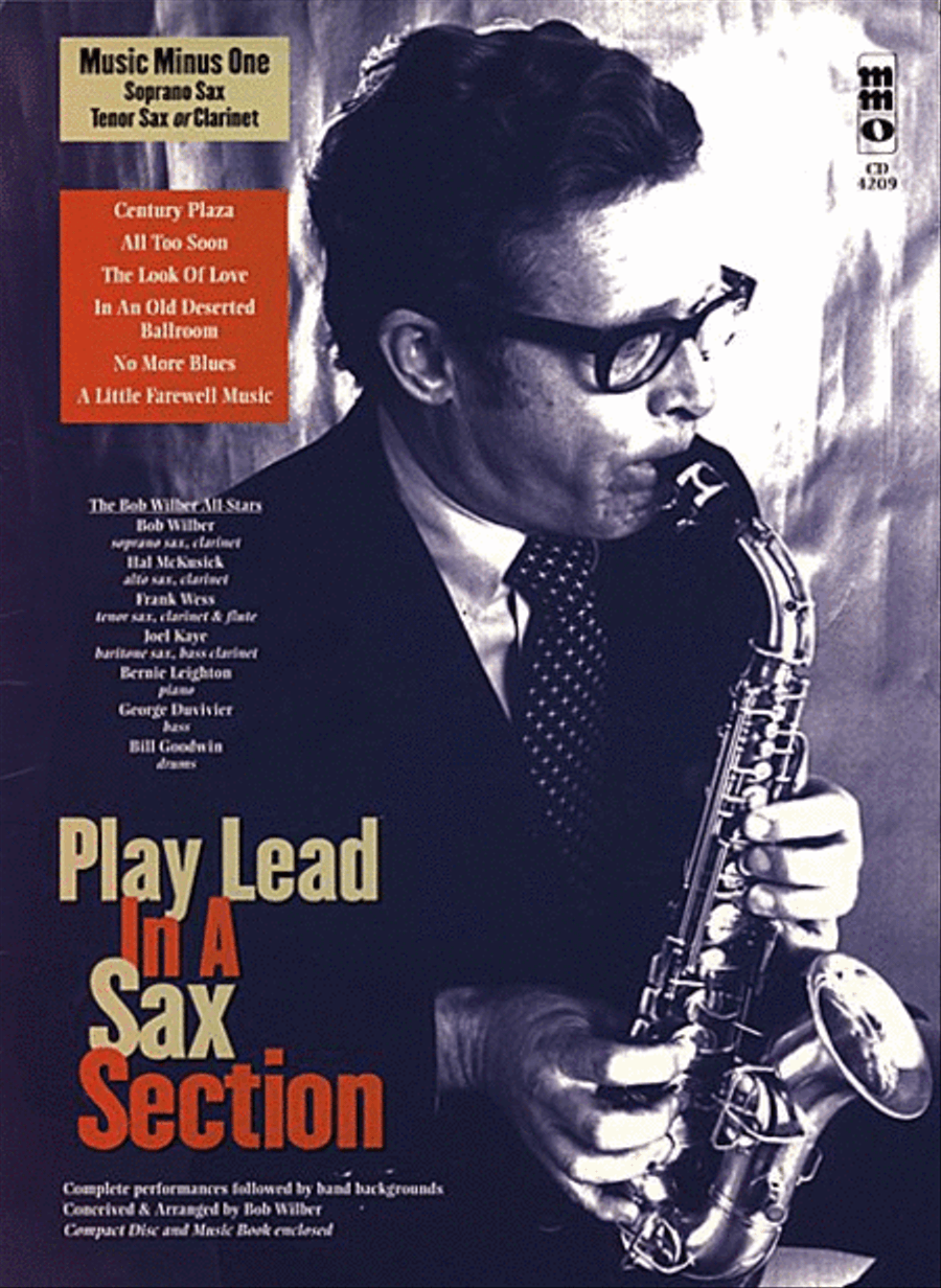 Play Lead in a Sax Section Clarinet scores gallery preview page 1