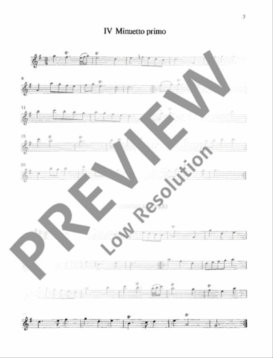 Sonata Alto Recorder scores gallery preview page 15
