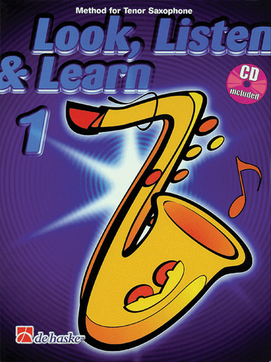 Look, Listen & Learn - Method Book Part 1 Tenor Saxophone scores gallery preview page 1