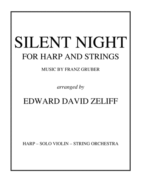 Silent Night for Harp and Strings image number null