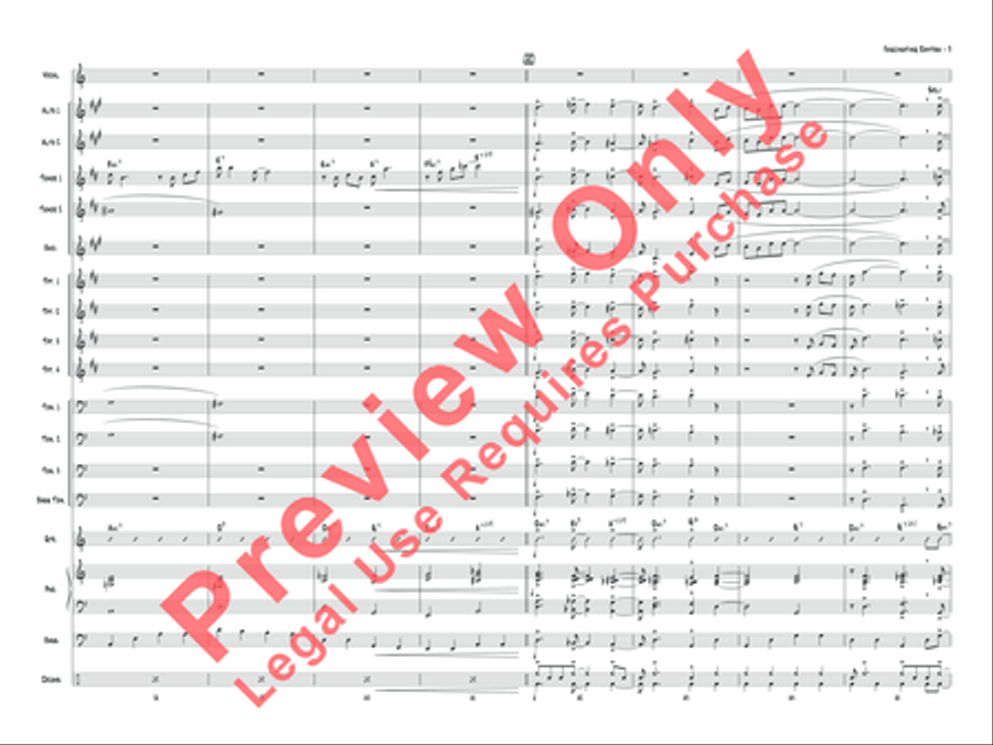 Fascinating Rhythm Jazz Ensemble scores gallery preview page 36