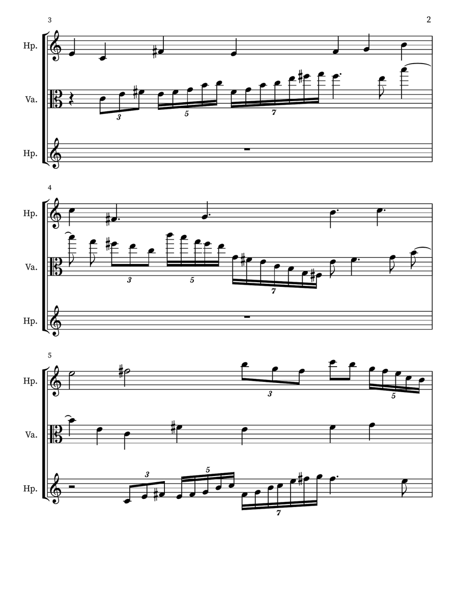 Children's Musing 26 Small Ensemble scores gallery preview page 2