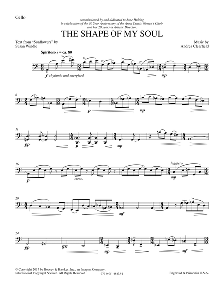 The Shape of My Soul - Cello