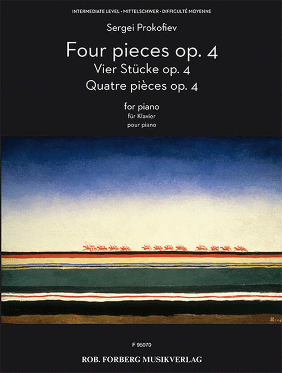 Four pieces op. 4