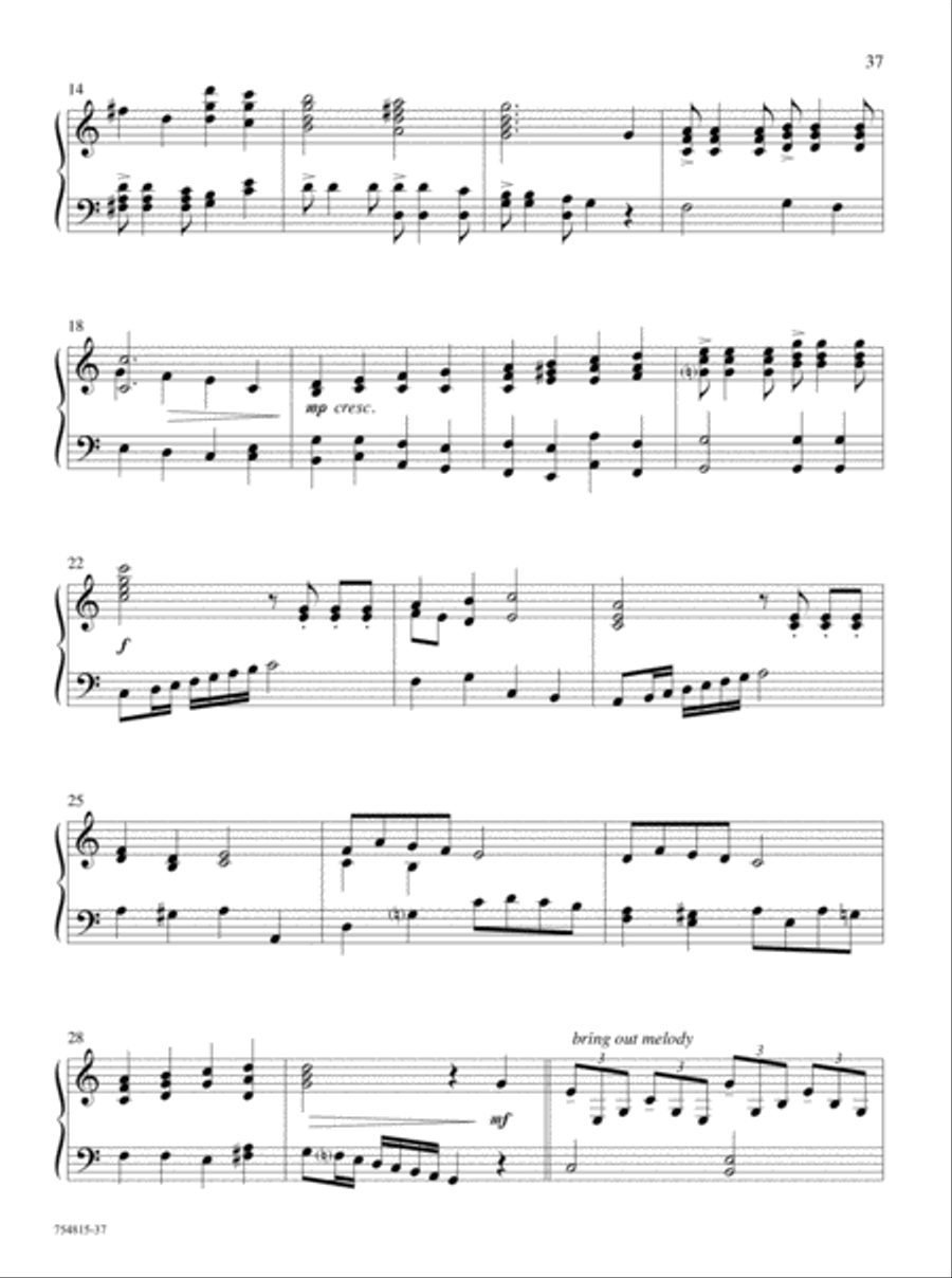 Cindy Berry: Classic Hymn Settings Piano Solo scores gallery preview page 16