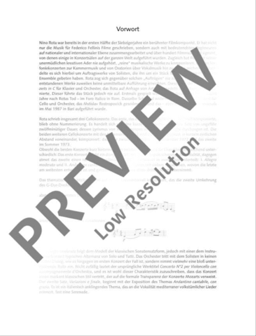 Concerto no. 2 Piano scores gallery preview page 8