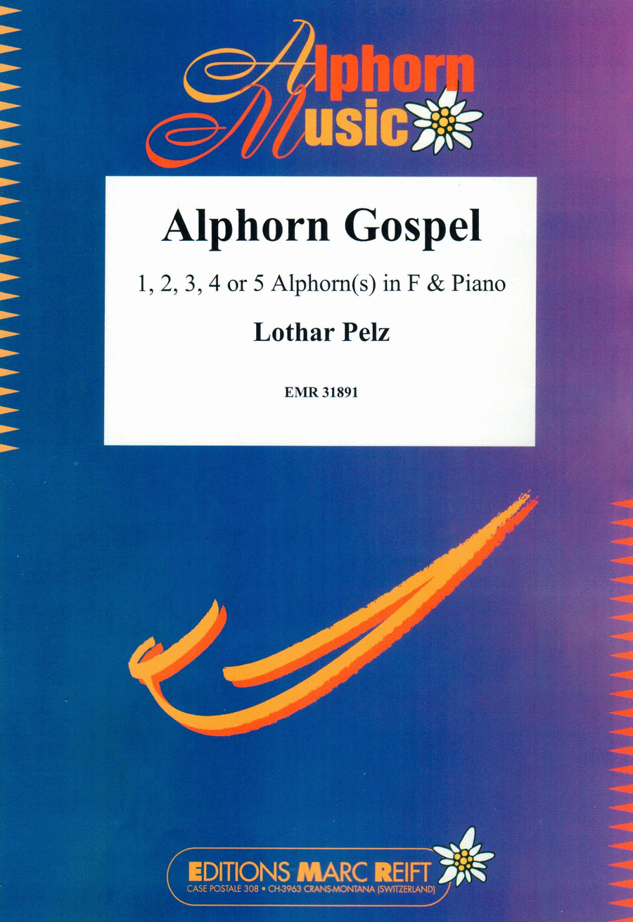 Alphorn Gospel Piano Accompaniment scores gallery preview page 1