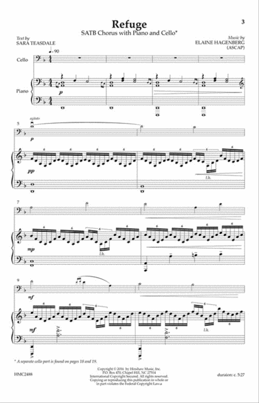 Refuge 4-Part scores gallery preview page 2