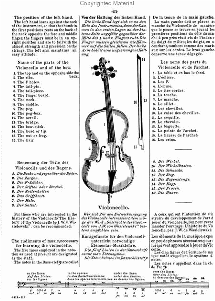 Violoncello Method Cello scores gallery preview page 2
